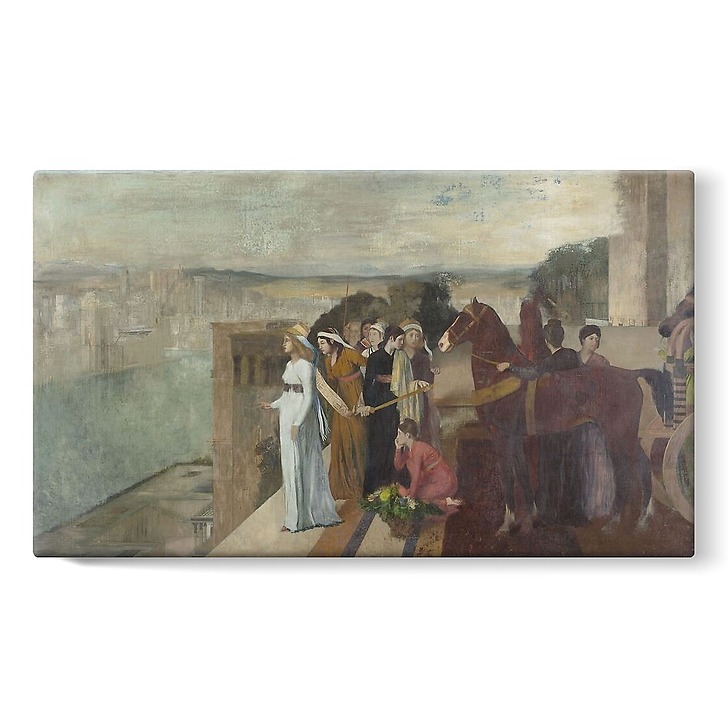 Semiramis Building Babylon (stretched canvas)