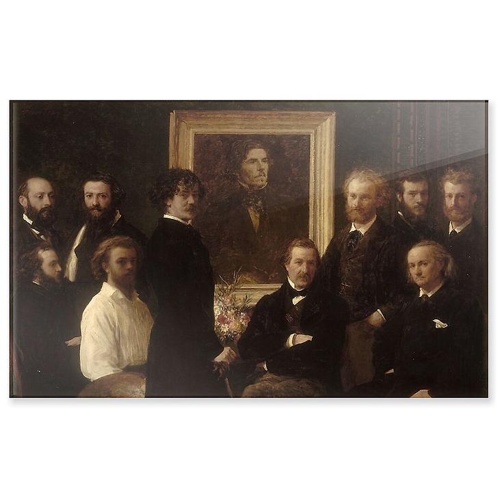 Hommage à Delacroix (panneaux acryliques)