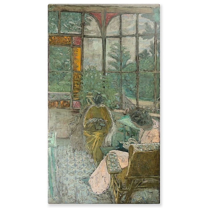 The Veranda of Coadigon Loctudy, Marcelle Aron & Marthe Mellot (aluminium panels)