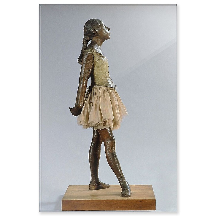 Petite danseuse de 14 ans ou Grande danseuse habillée (panneaux acryliques)