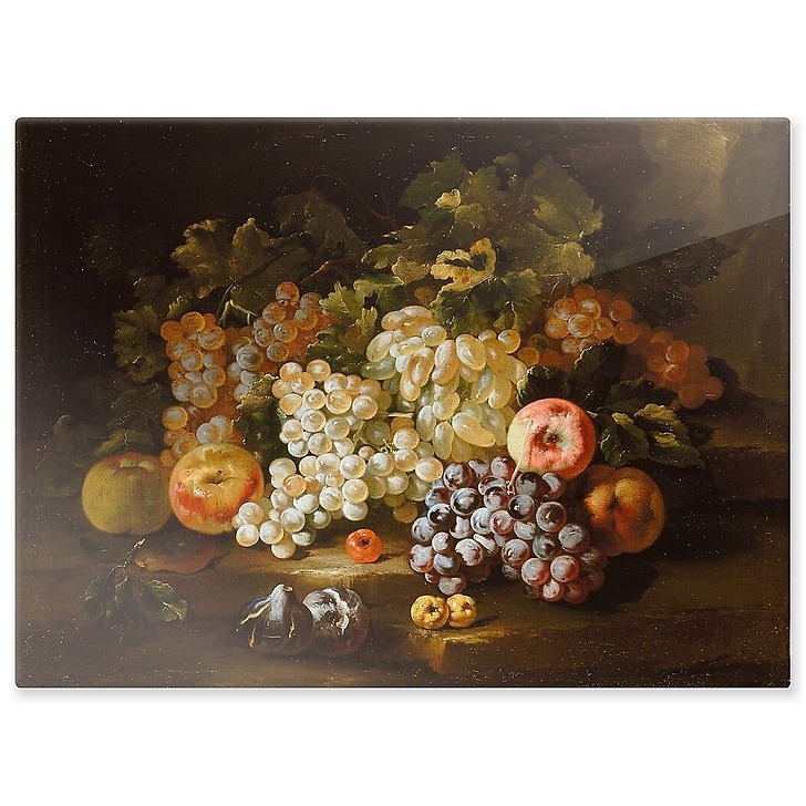 Nature morte aux raisins et aux figues (panneaux aluminium)