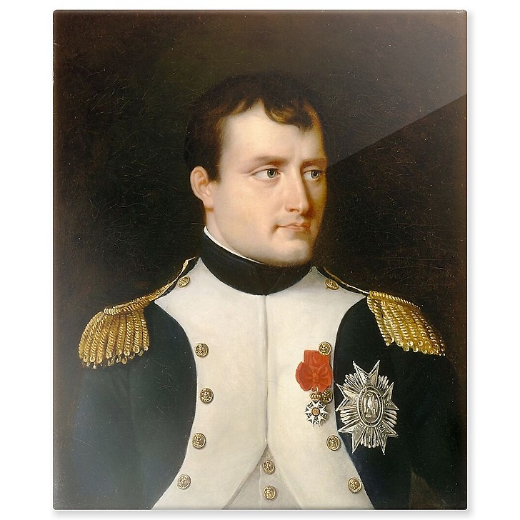 Napoleon I in the uniform of colonel of the grenadiers of the foot guard (aluminium panels)