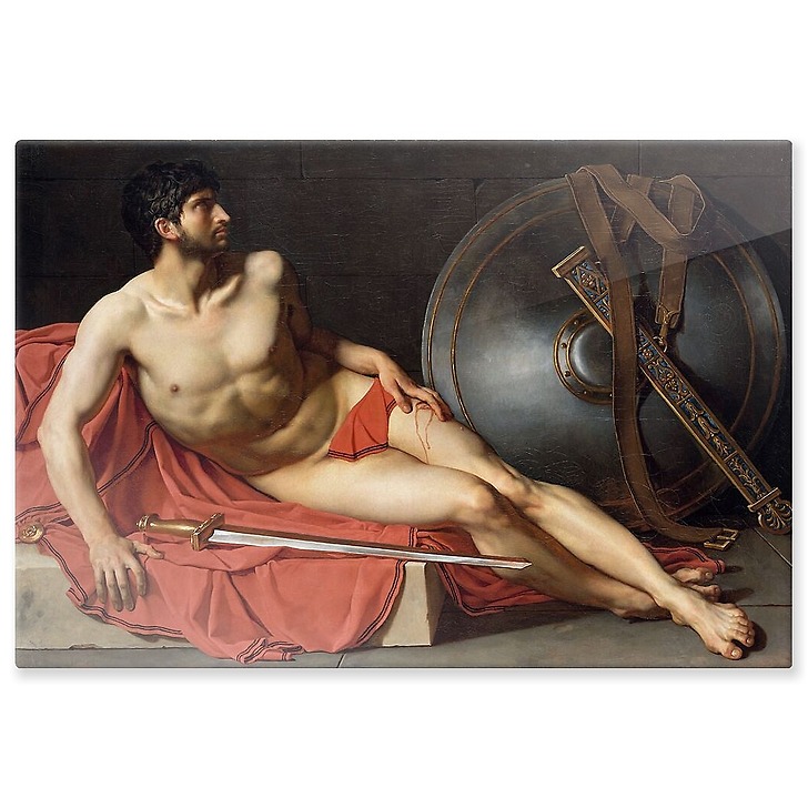 Dying Athlete or Wounded Roman Soldier (aluminium panels)