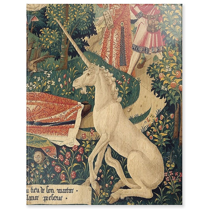La tenture de Saint Etienne, pièce V : le martyre de saint Etienne (panneaux acryliques)