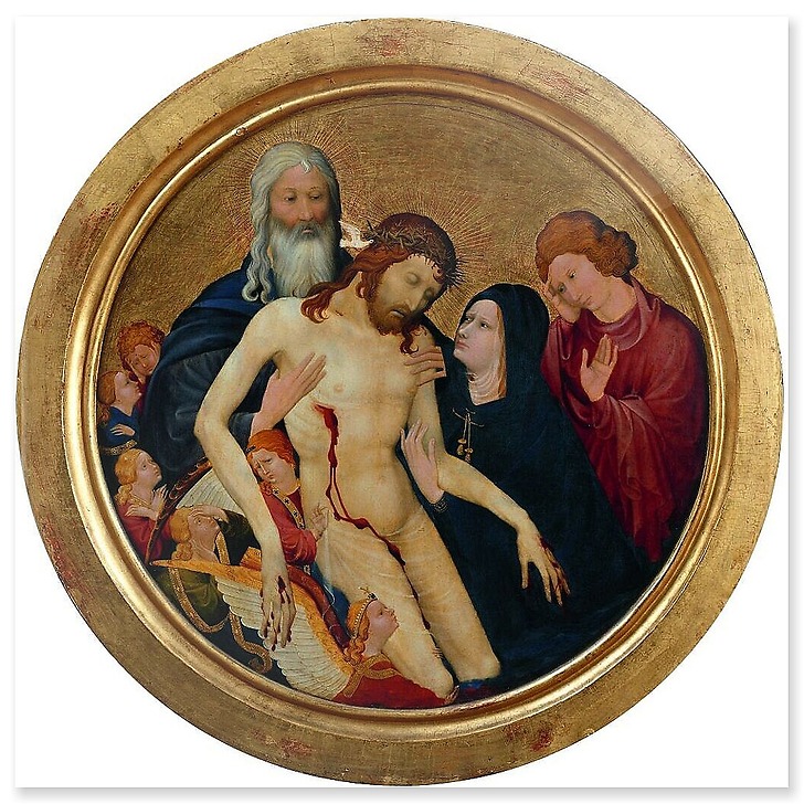 Pitié de Notre Seigneur, dit "la grande Piétà ronde" (panneaux acryliques)