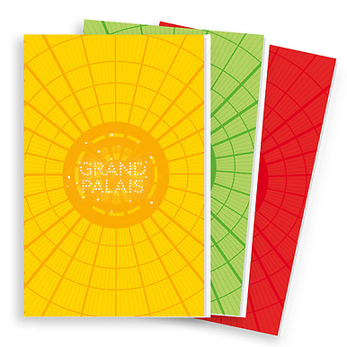 3 Notebooks "Grand Palais glass roof"