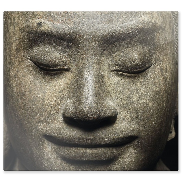 Portrait du roi Jayavarman VII (panneaux aluminium)