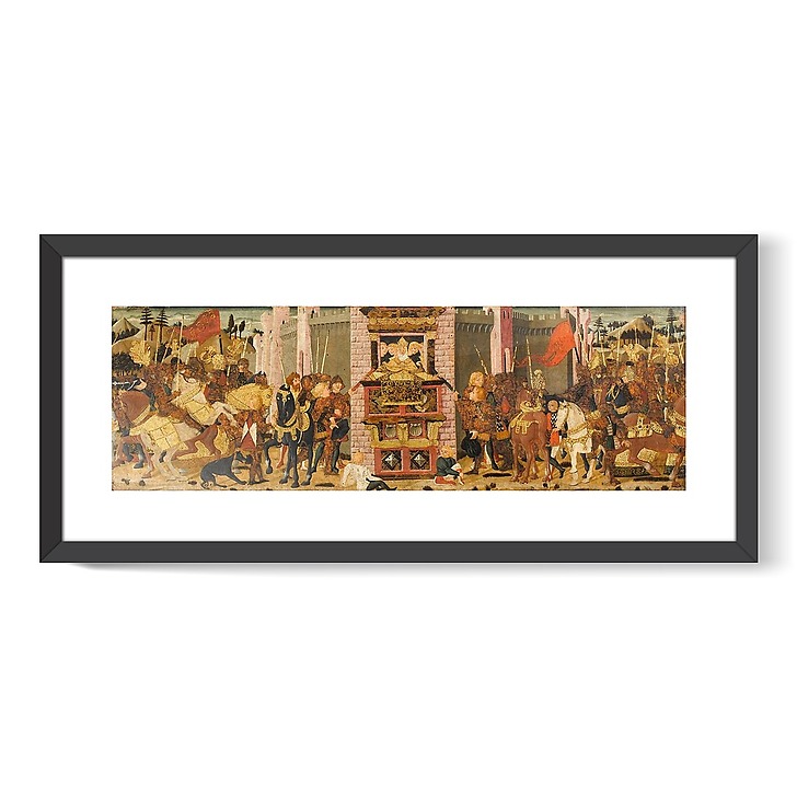 The Reconciliation of the Romans and Sabines. Hersilia Declares Peace (framed art prints)