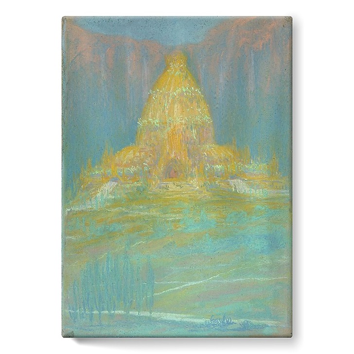 Un Temple pour les Religions futures I/II (toiles sur châssis)