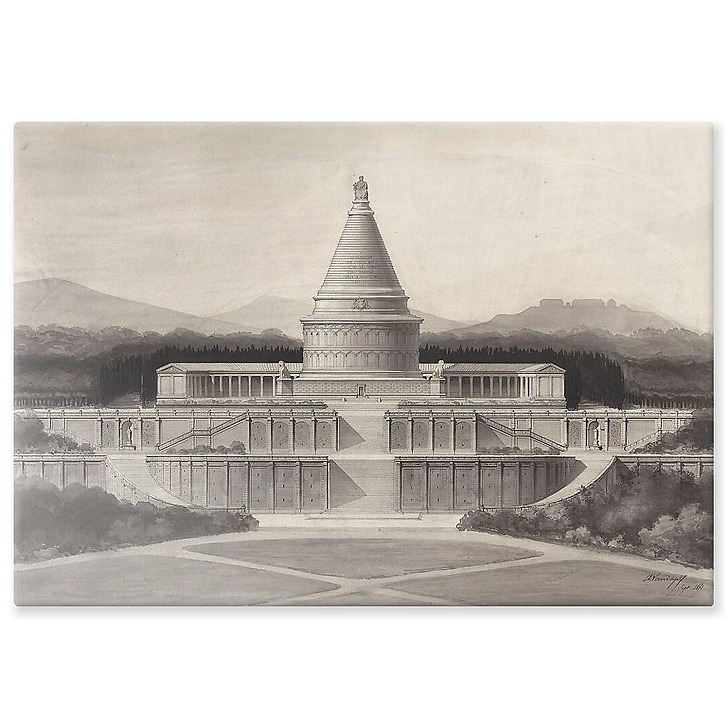 Project for a memorial to the defence of Paris (aluminium panels)