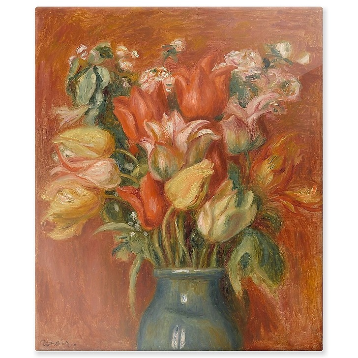 Bouquet of tulips (aluminium panels)