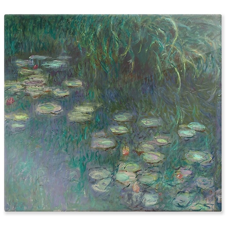 Les Nymphéas : Matin (panneaux aluminium)