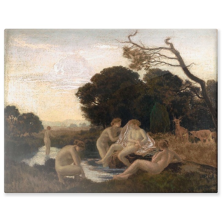 Le bain de Diane (panneaux aluminium)