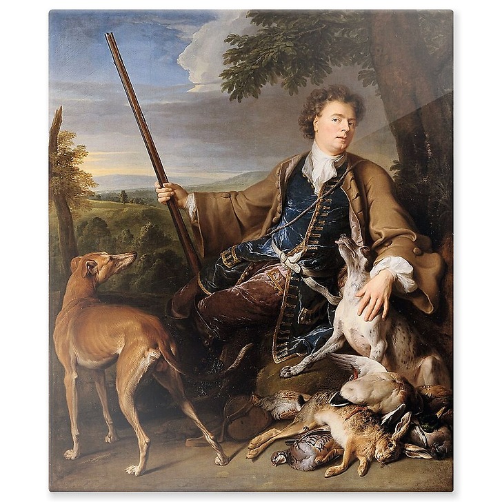 Portrait de l'artiste en chasseur (panneaux aluminium)