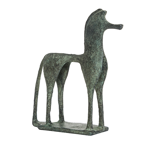 Cheval grec géométrique (Bronze)