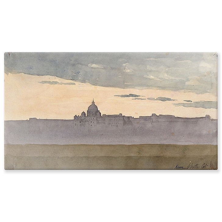 Album of Rome's Views: the Vatican, general view (aluminium panels)