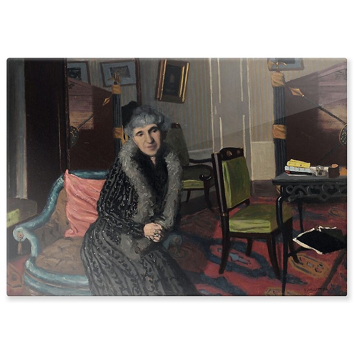 Madame Alexandre Bernheim, née Henriette Adler, femme du marchand de tableaux (panneaux aluminium)