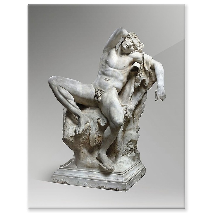 Faune Barberini, d'apès un original conservé en Allemagne à la glytopthèque de Munich (panneaux aluminium)
