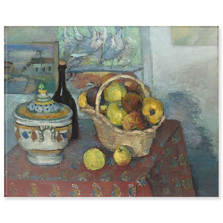 Nature morte à la soupière (panneaux acryliques)
