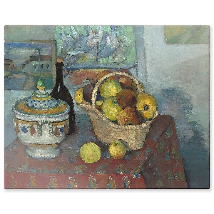 Still life with a soup tureen (aluminium panels)