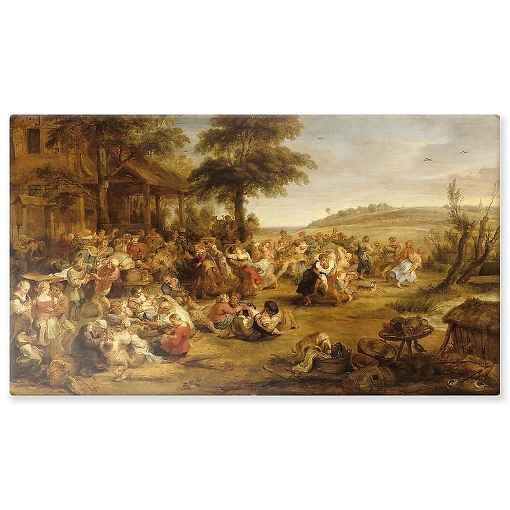 La kermesse ou Noce de village (panneaux aluminium)