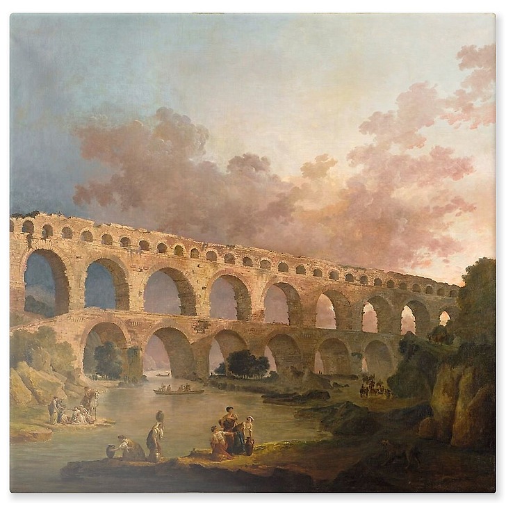 Le Pont du Gard (panneaux aluminium)