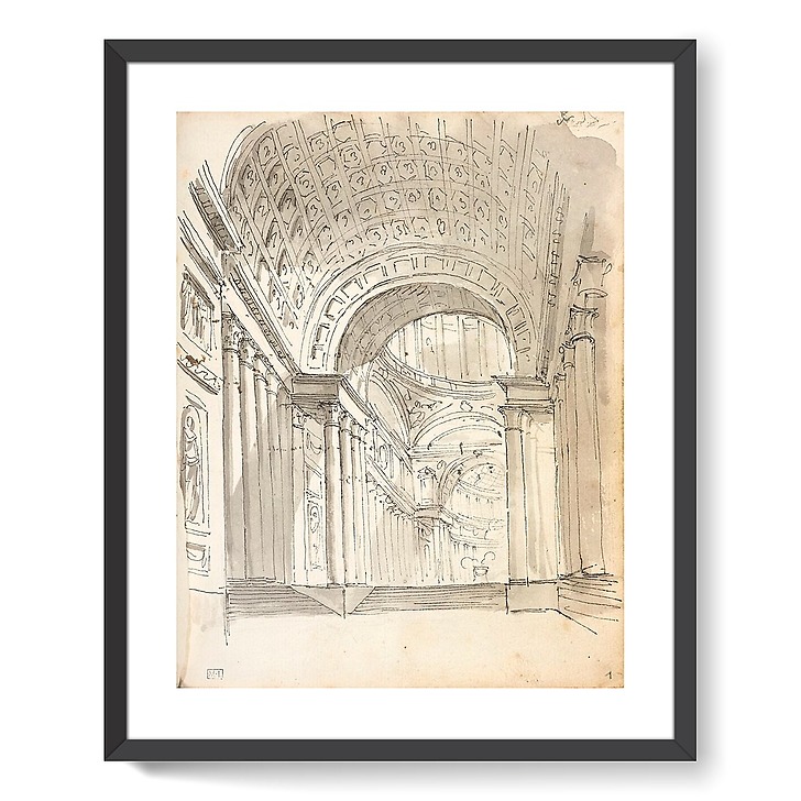 Architectural capriccio (framed art prints)