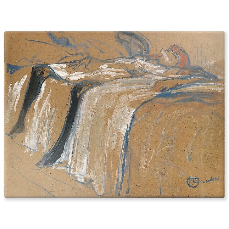 Seule (détail), vers 1896 (panneaux aluminium)