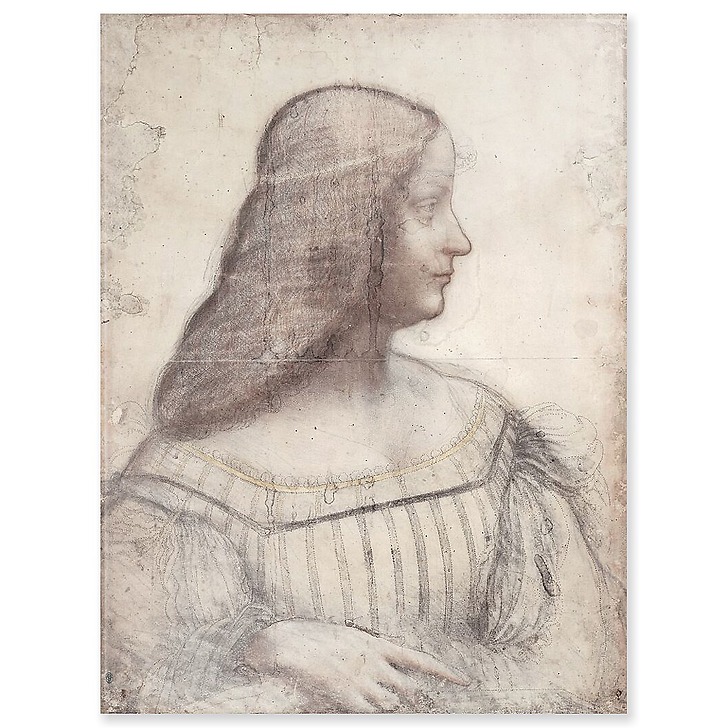 Portrait d'Isabelle d'Este (panneaux acryliques)