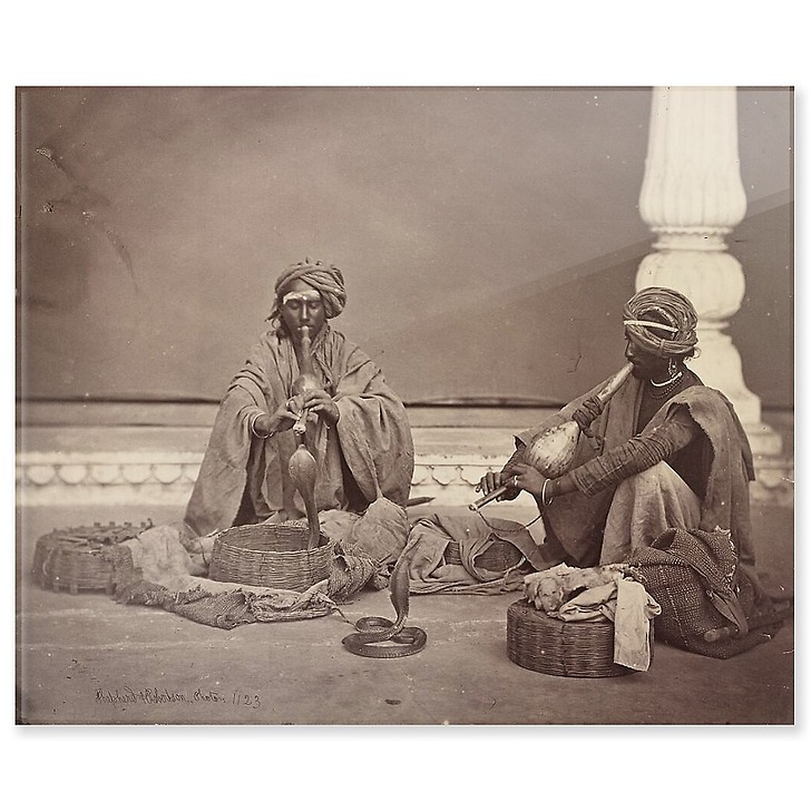Charmeurs de serpents, 1862-1864 (acrylic panels)