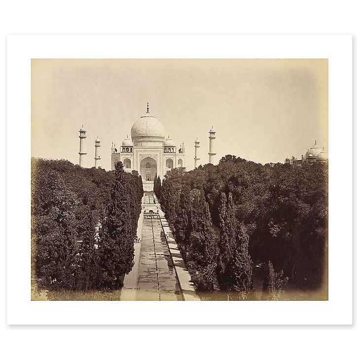 Agra. Le Taj Mahal, 1863-1870 (art prints)