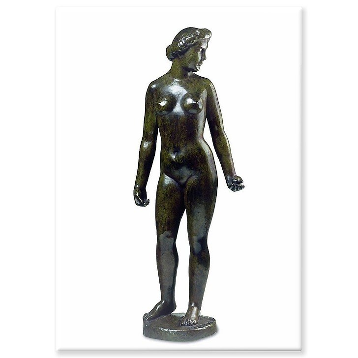 Ève à la pomme (panneaux aluminium)