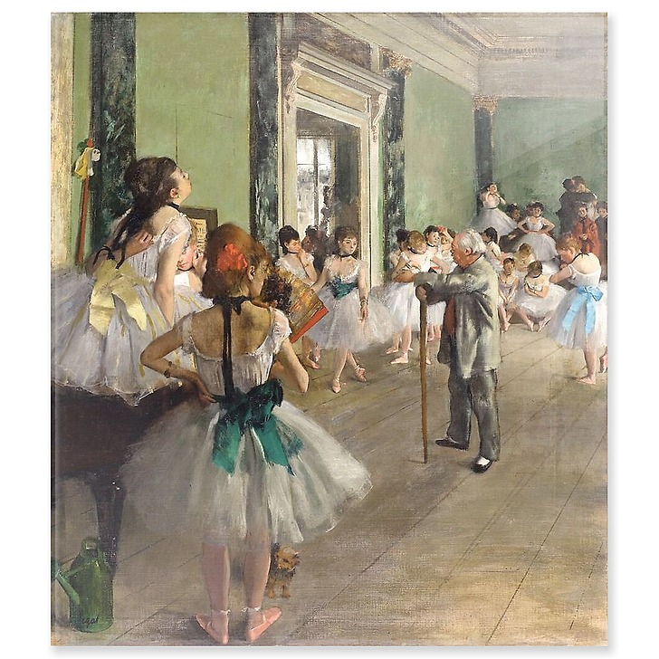 La Classe de danse (panneaux acryliques)