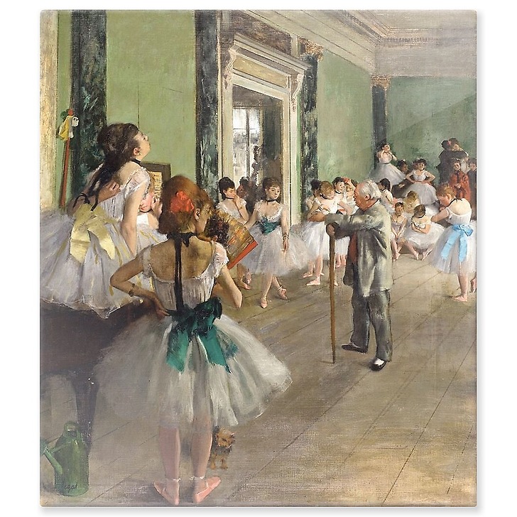La Classe de danse (aluminium panels)