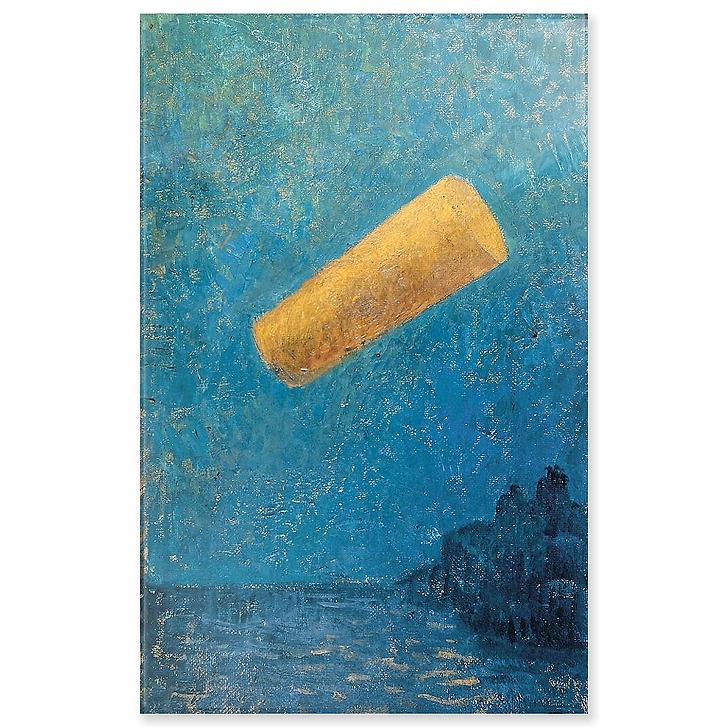 Le Cylindre d'or (détail) (panneaux acryliques)