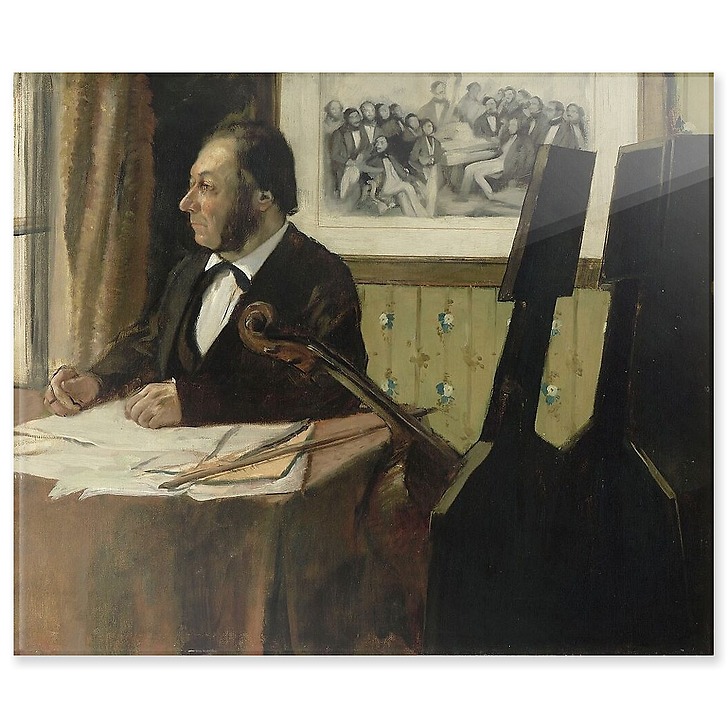 Le Violoncelliste Louis-Marie Pilet (acrylic panels)