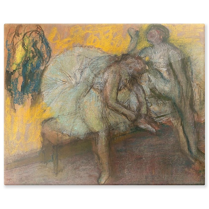 Deux danseuses au repos (panneaux aluminium)