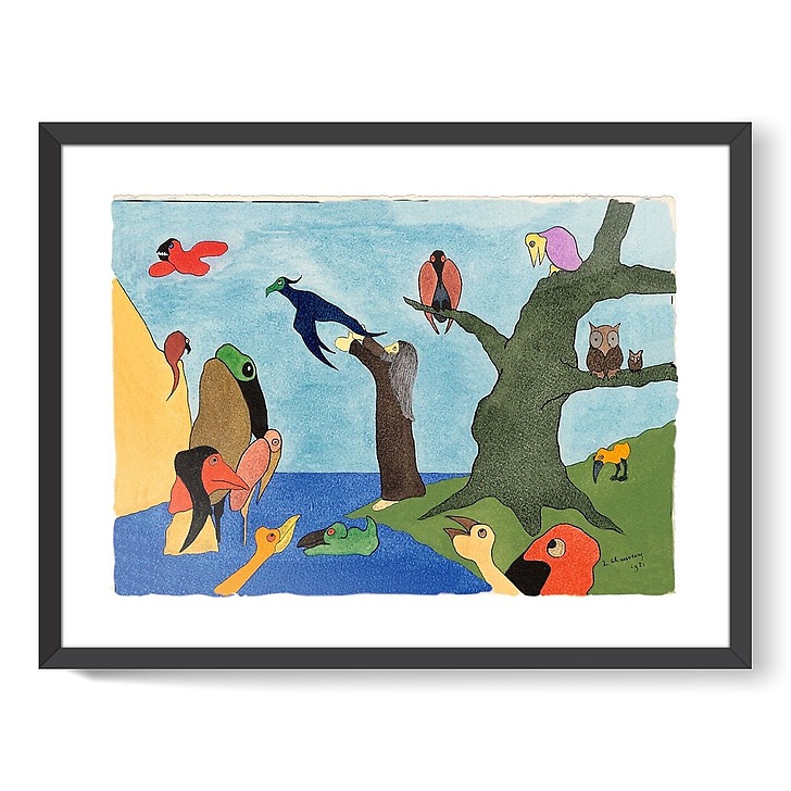 Ancien Testament « Dieu crée les oiseaux », N°9, 1921 (framed art prints)