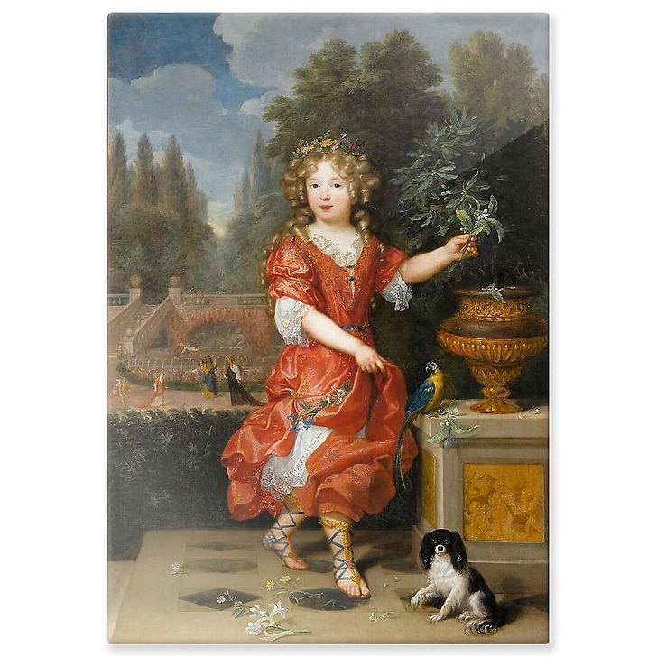 Portrait présumé de Mademoiselle de Blois (panneaux aluminium)