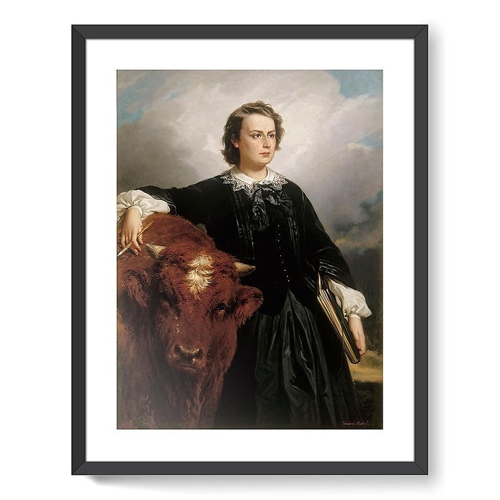 Portrait de Rosa Bonheur (affiches d'art encadrées)