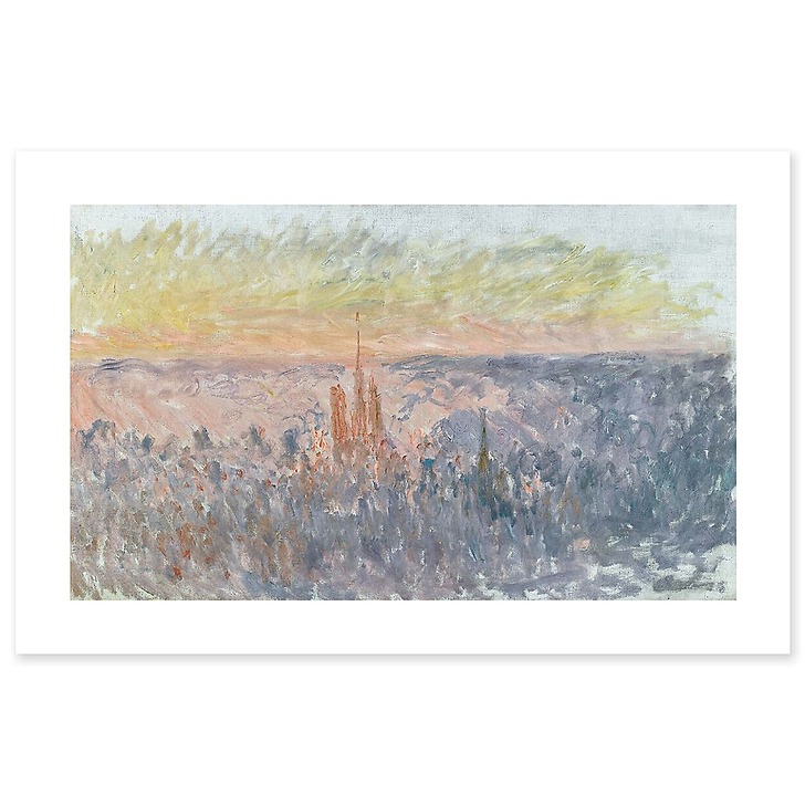 Vue générale de Rouen (affiches d'art)