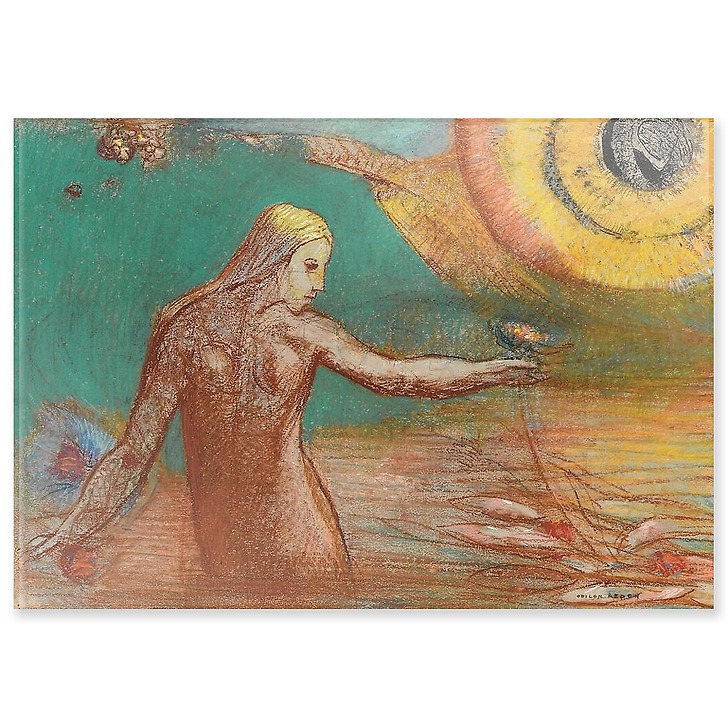 Fleur de sang (détail) (acrylic panels)