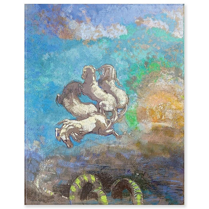Le Char d’Apollon (détail) (acrylic panels)