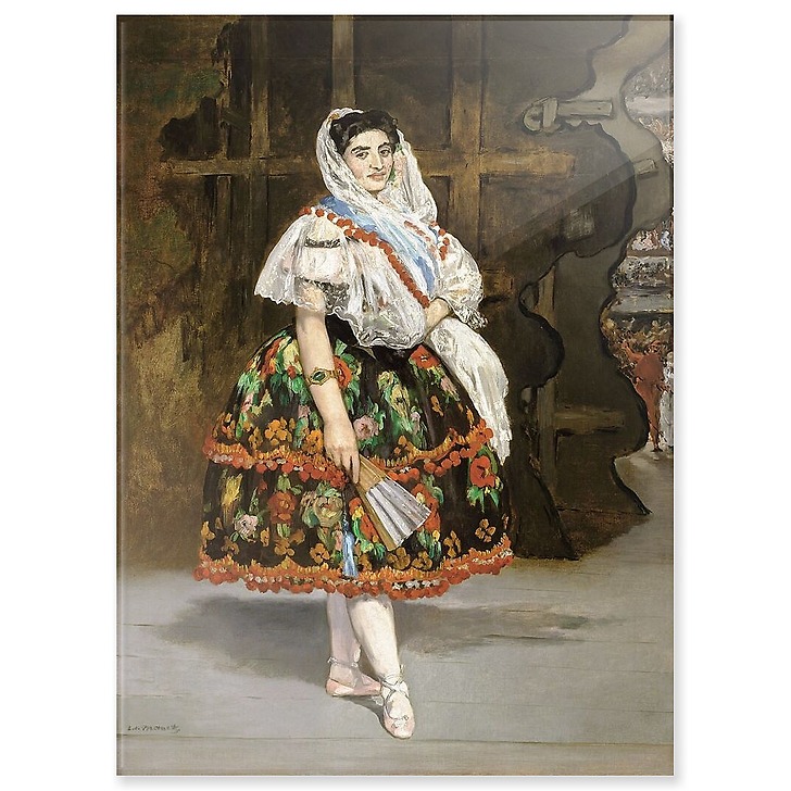 Lola de Valence (détail) (acrylic panels)
