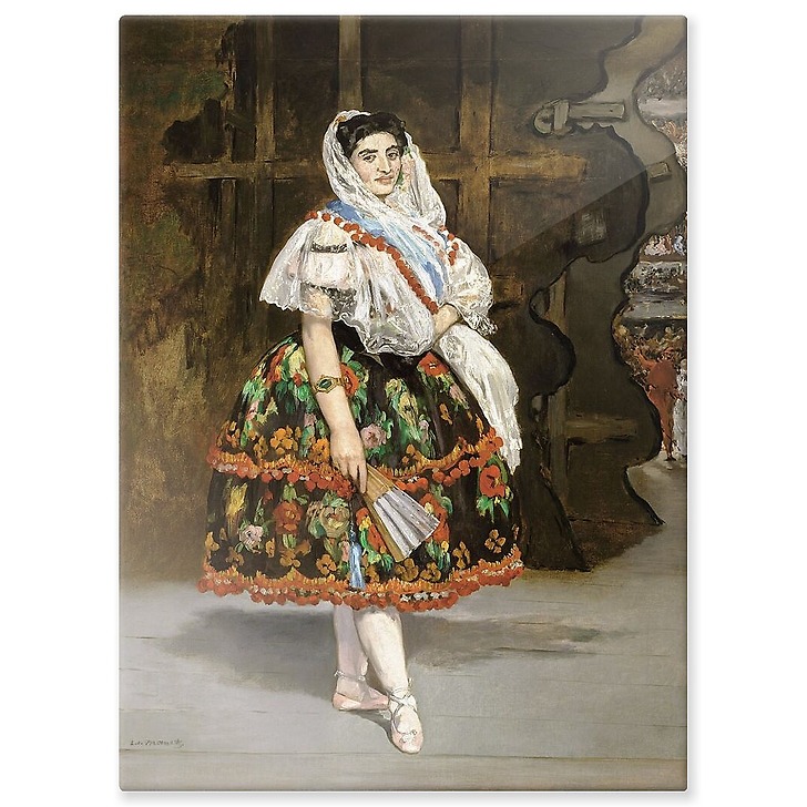 Lola de Valence (détail) (panneaux aluminium)