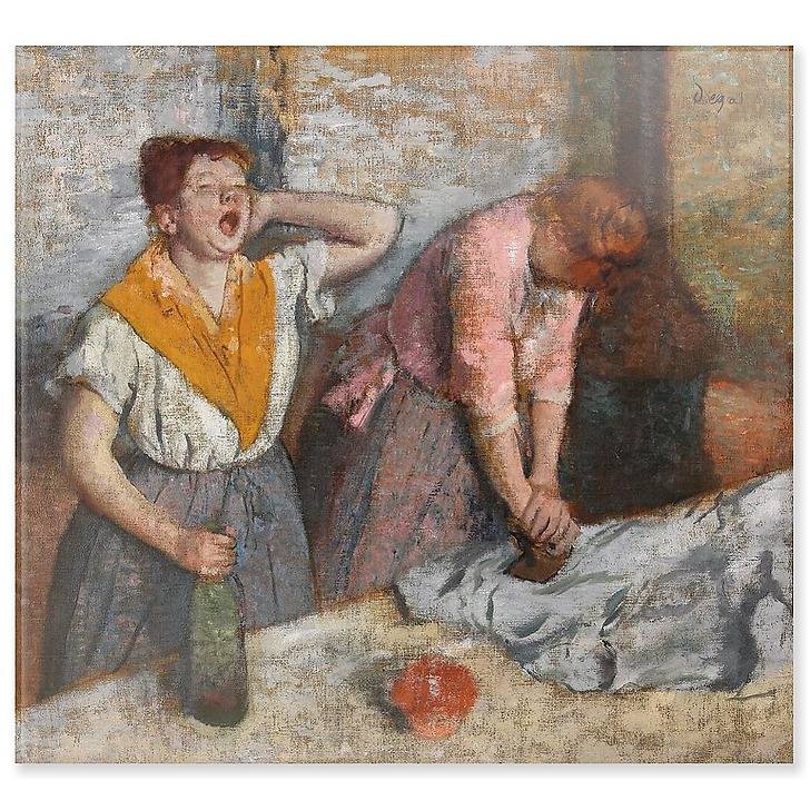 Repasseuses (détail) (acrylic panels)