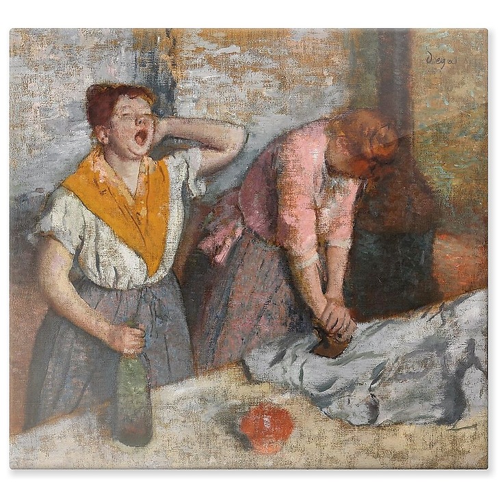Repasseuses (détail) (panneaux aluminium)