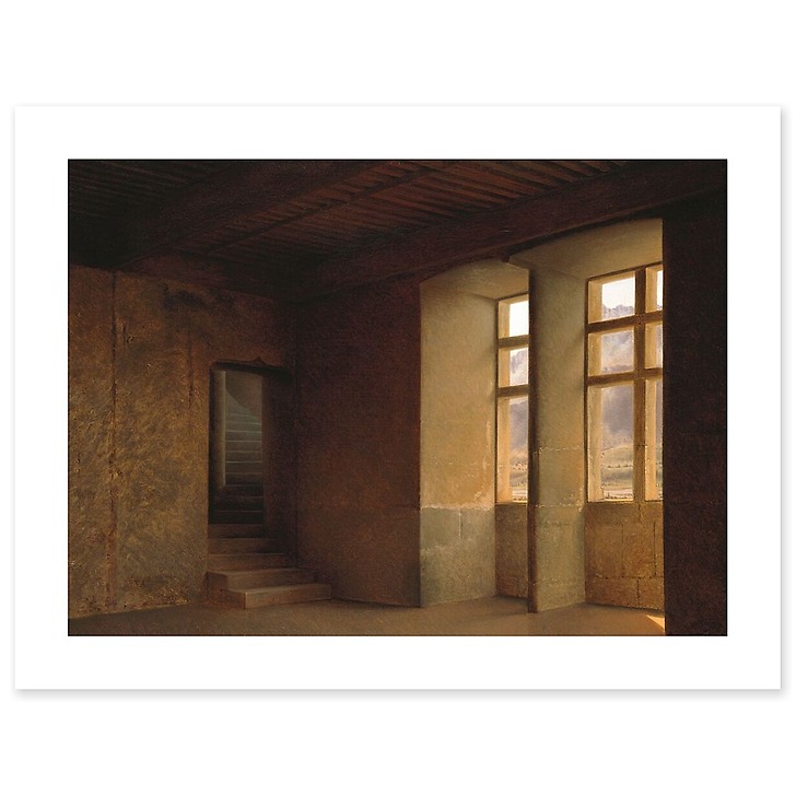 Intérieur du château Bayard  (affiches d'art)
