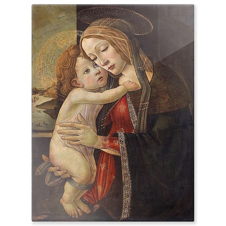 La Vierge et l'Enfant (panneaux aluminium)