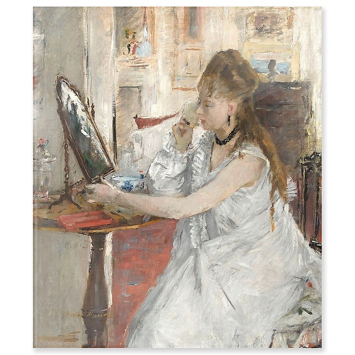 Jeune femme se poudrant (acrylic panels)